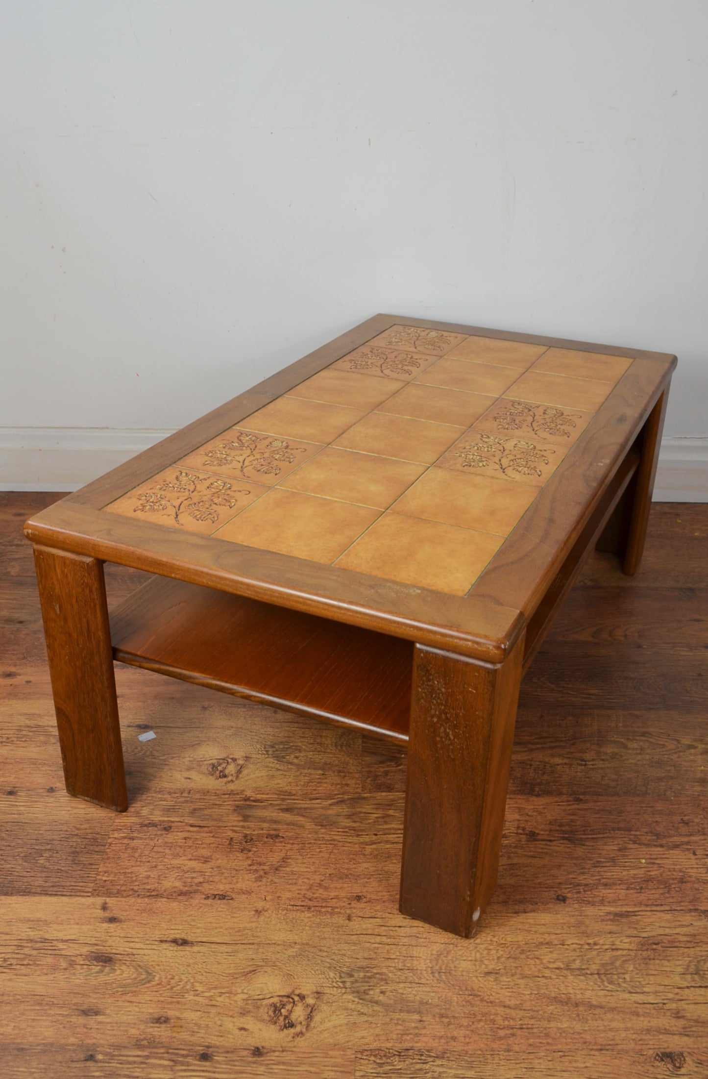 Vintage Tile Top Coffee Table
