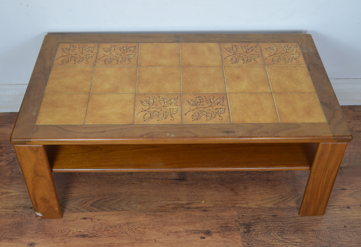 Vintage Tile Top Coffee Table