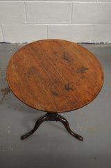 A Victorian Tripod Table