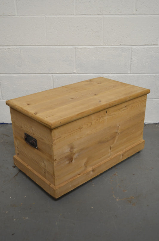 Victorian Pine Blanket Box