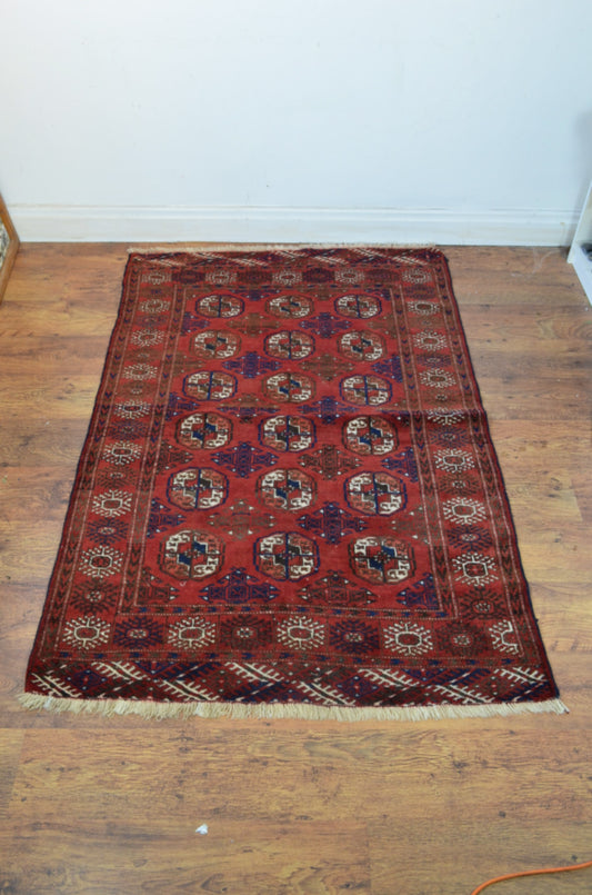 Mid Century Persian Turkman Rug