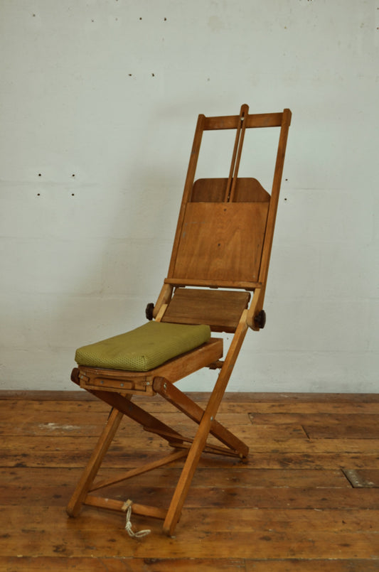 easel from the studio of Welsh artist George Little