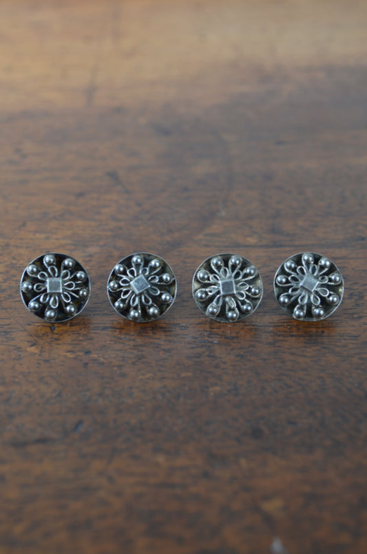 Vintage Silver Buttons
