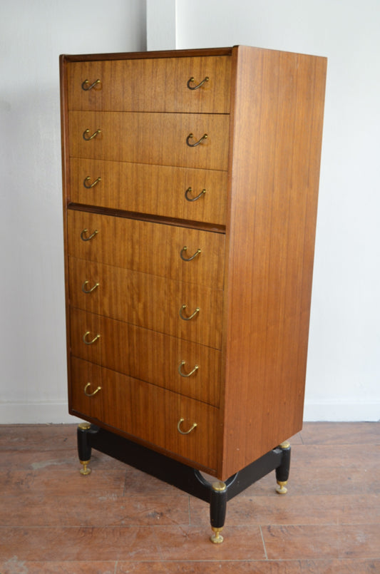 Vintage G-Plan Tallboy Chest