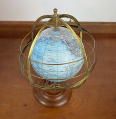 Vintage Table Top Globe