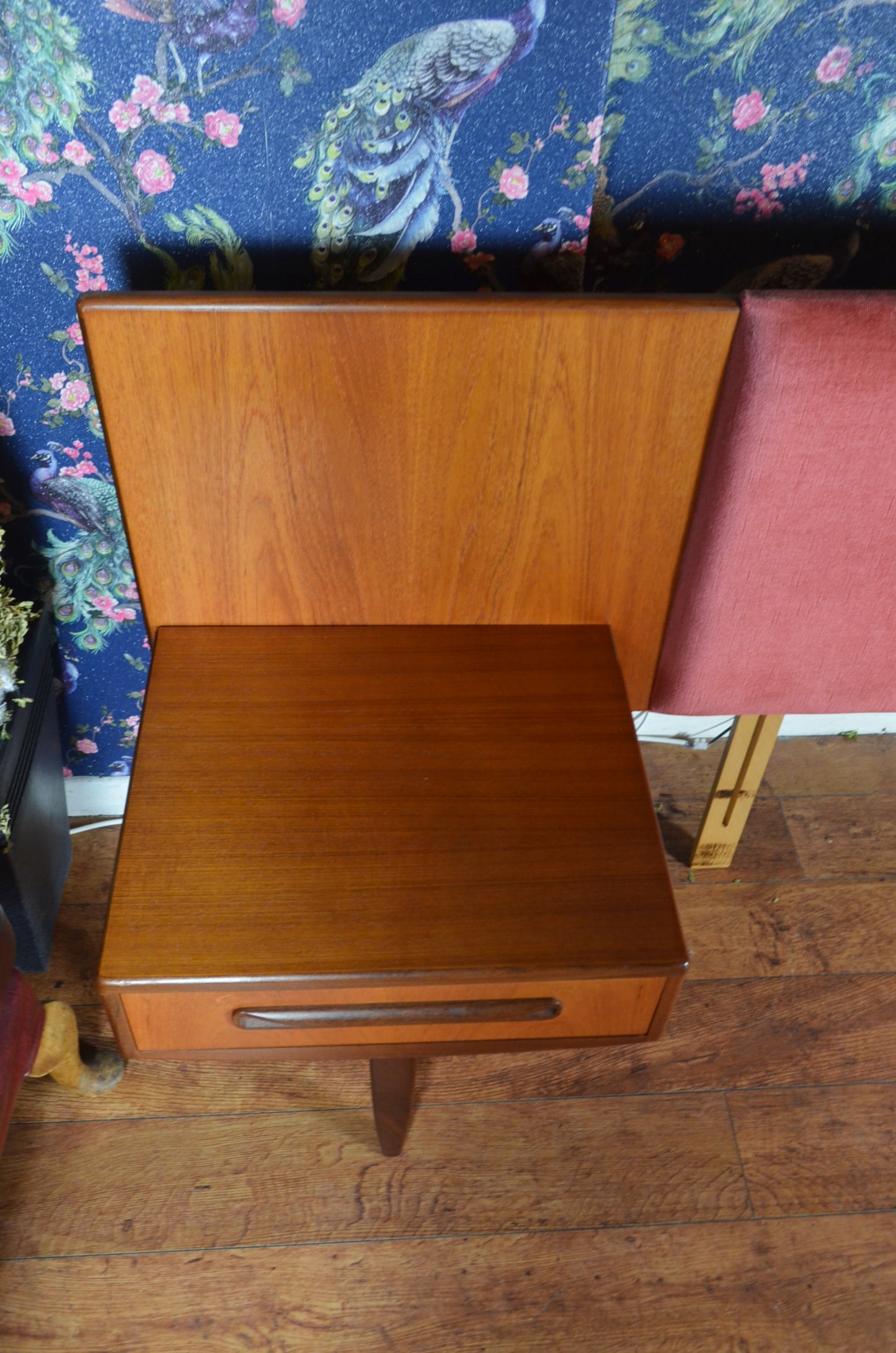 G Plan Headboard & Bedside Tables