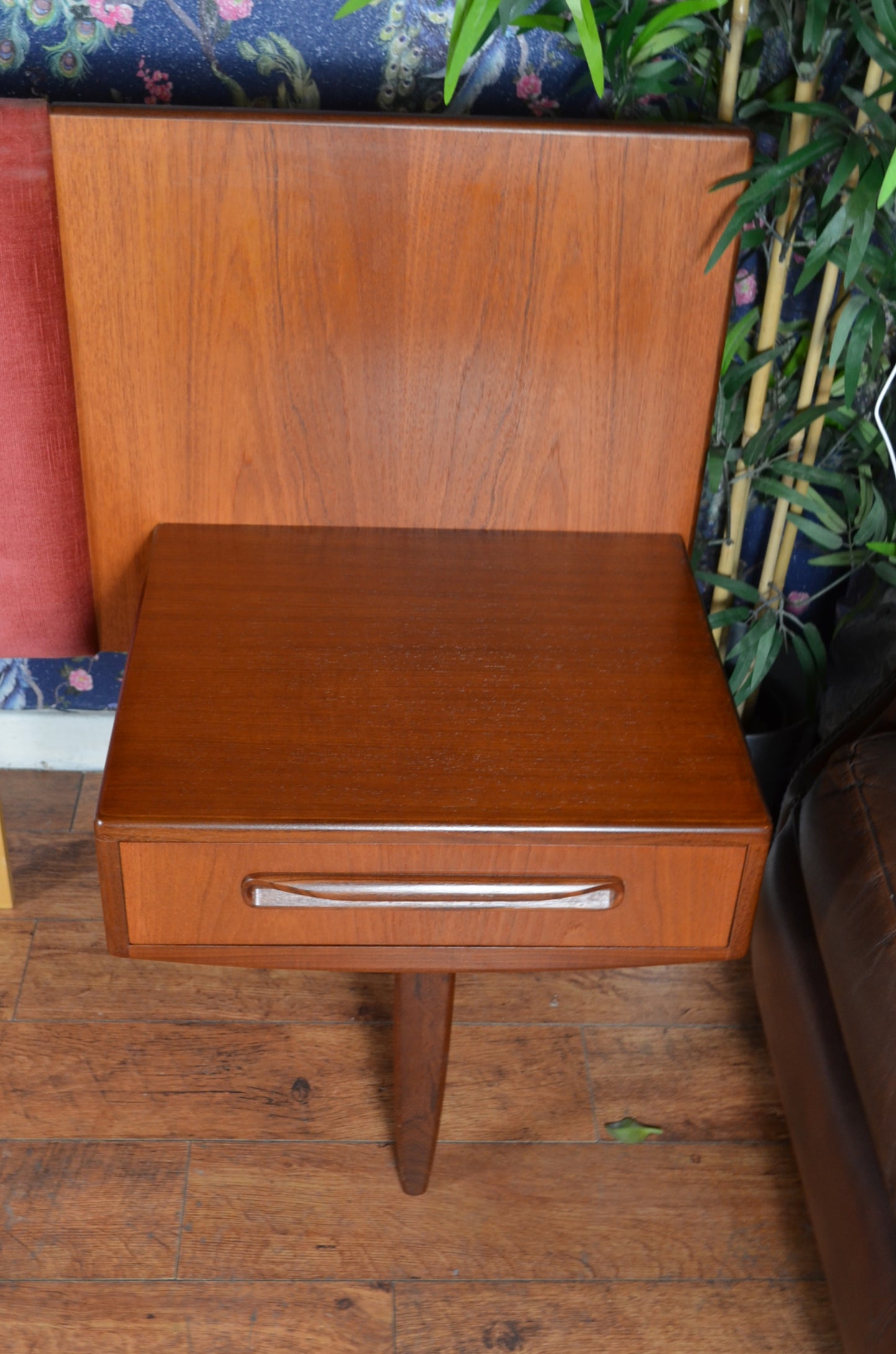 G Plan Headboard & Bedside Tables