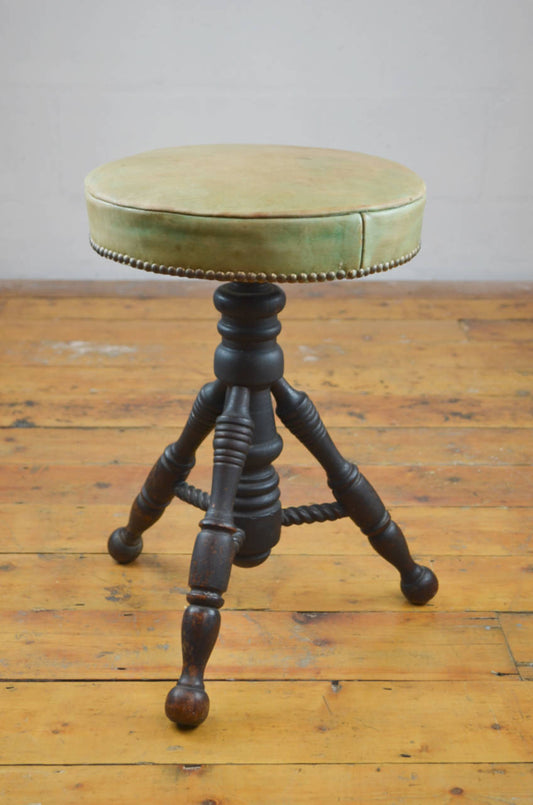 Antique Piano Stool