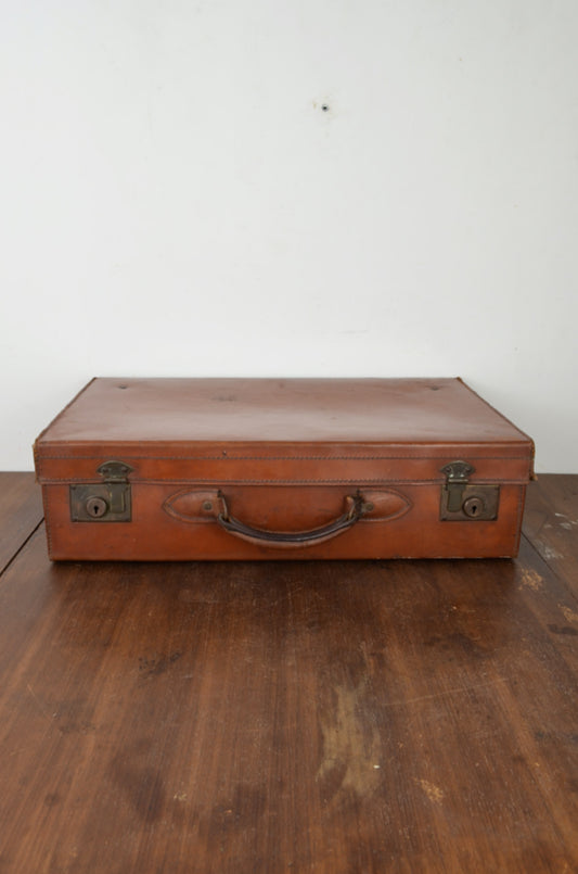 Vintage Brown Suitcase