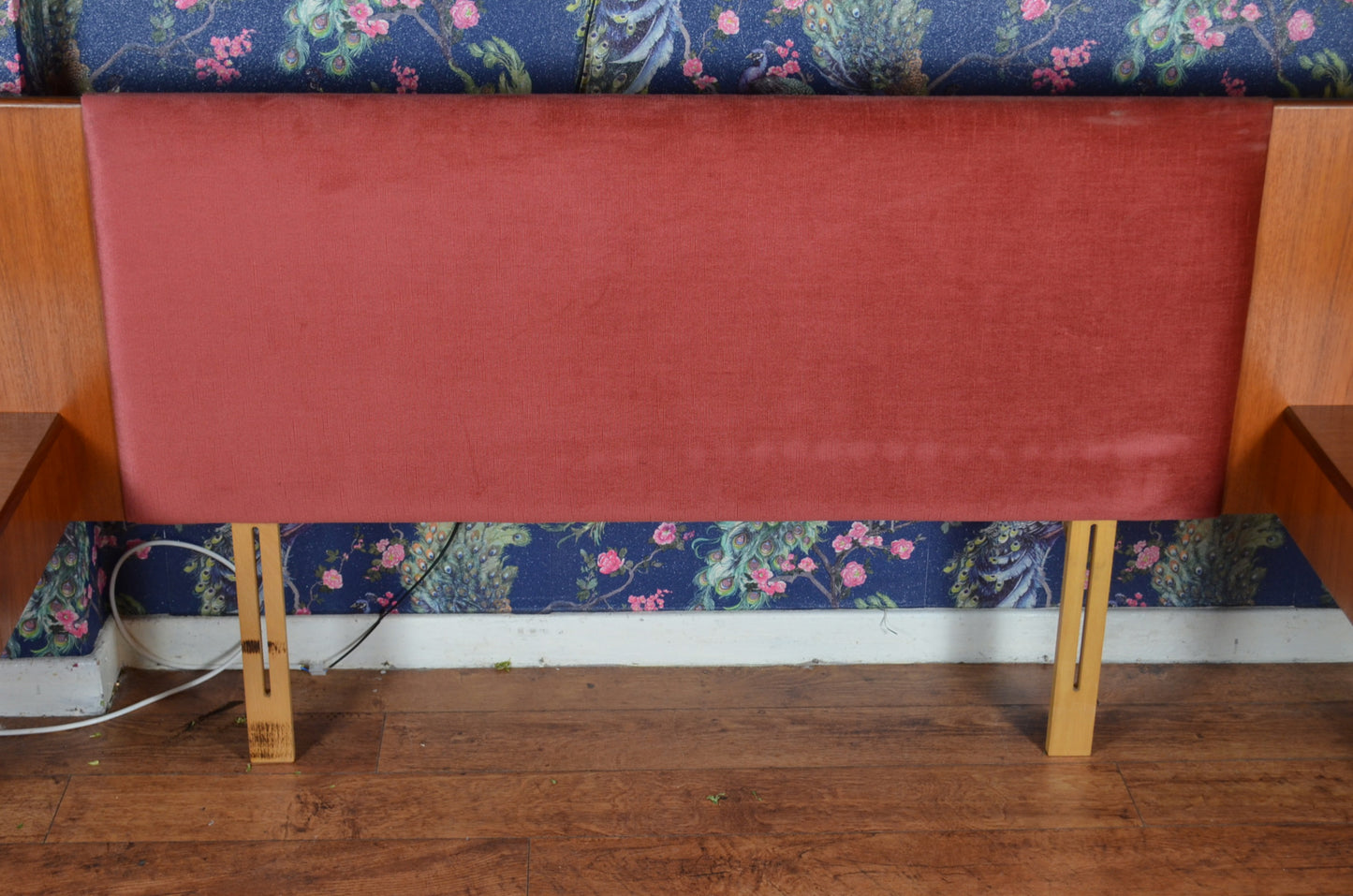 G Plan Headboard & Bedside Tables