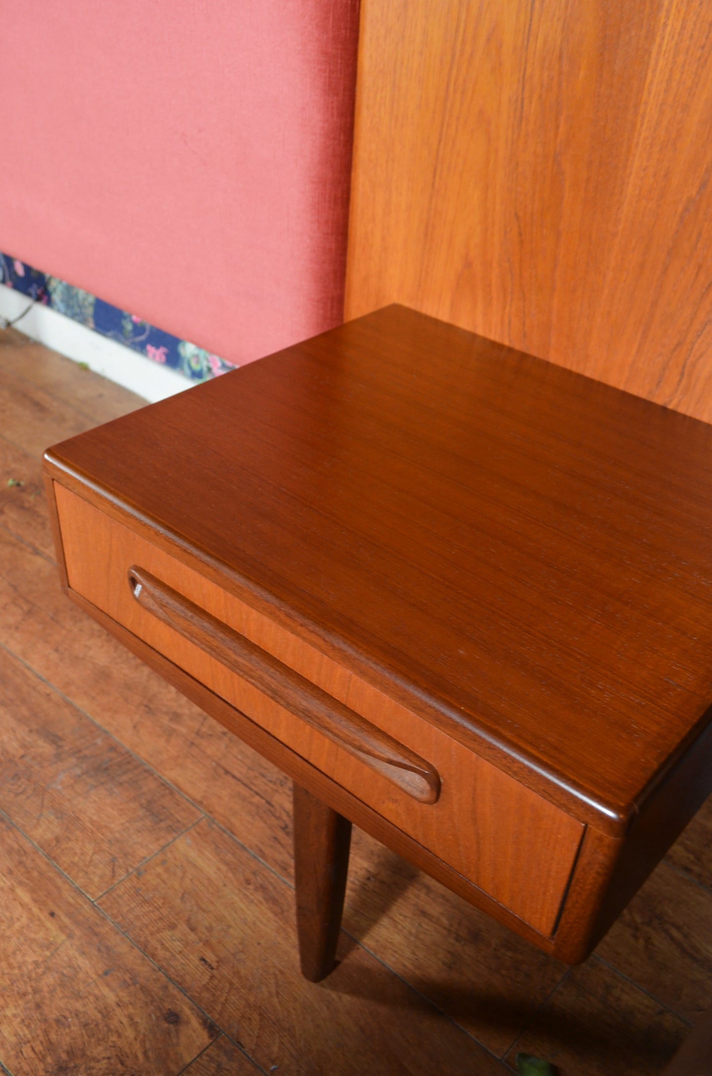 G Plan Headboard & Bedside Tables