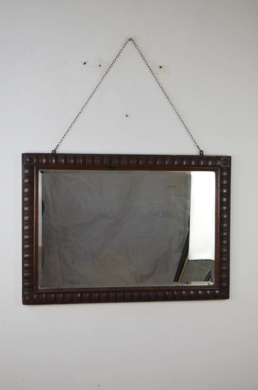 Victorian Gadrooned Frame Mirror