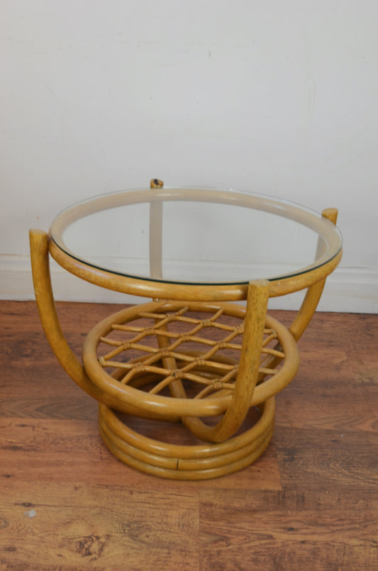 Vintage Circular Coffee Table