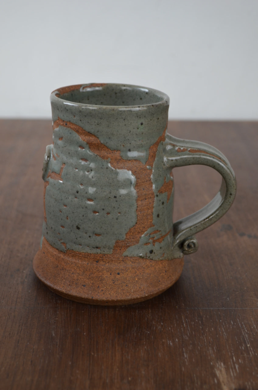 Vintage Retro Stoneware Mug