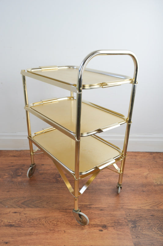 Mid Century Bar Cart