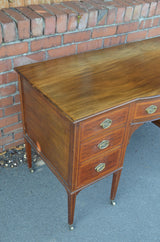 A 19th Century Mahogany Desk (Maple & Co)