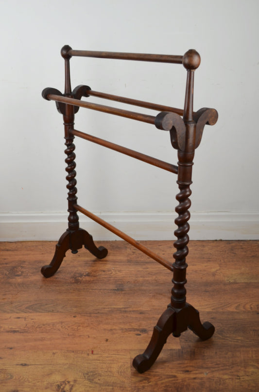 Victorian Towel Rail/Dressing Stand