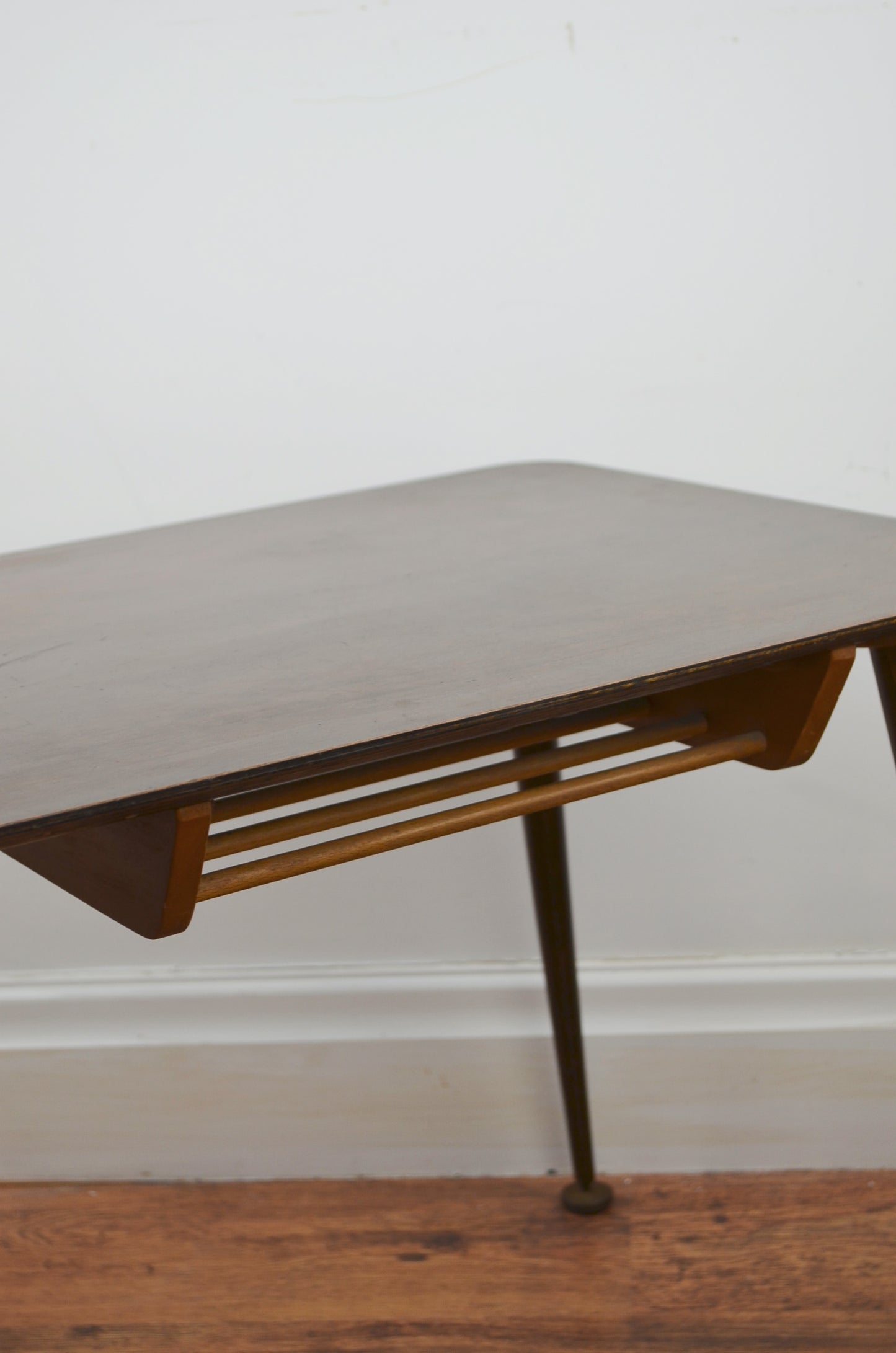 Side/Coffee Table With Rack