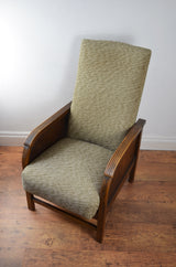 Art Deco Reclining Armchair