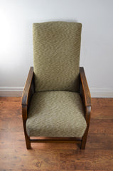 Art Deco Reclining Armchair