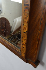Antique Overmantel Mirror