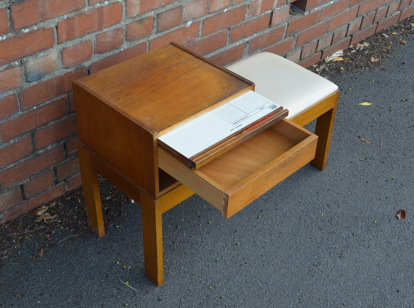 Mid Century Telephone Table