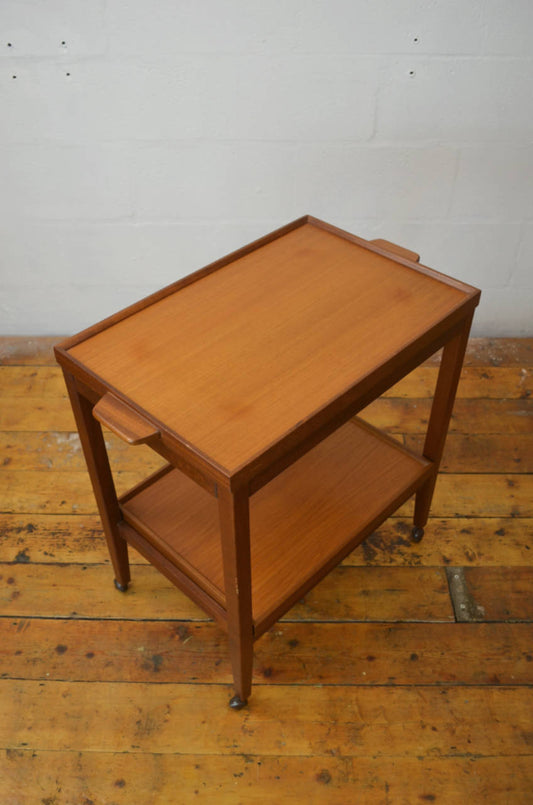 Mid Century Teak Drinks Trolley