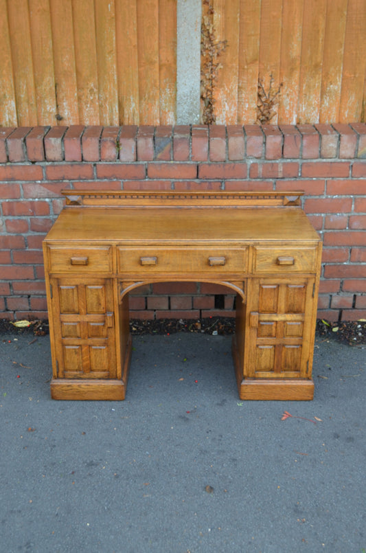 Vintage Early 20th Century Oak Desk