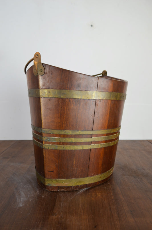 Antique Peat Bucket