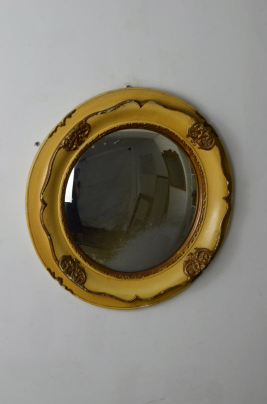 Vintage Convex Circular Mirror