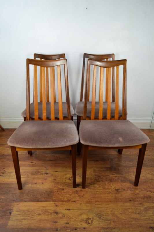 Set Of Four G-Plan Dining Table Chairs