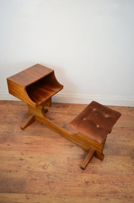 Mid Century Telephone Table