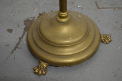19th Century Brass Floor Lamp