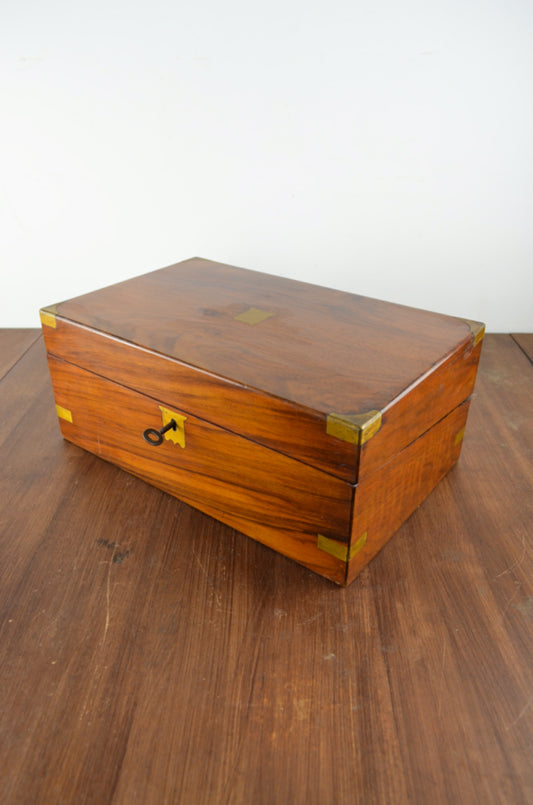 Victorian Walnut Writing Slope