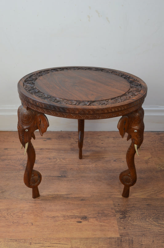 Antique Elephant Table