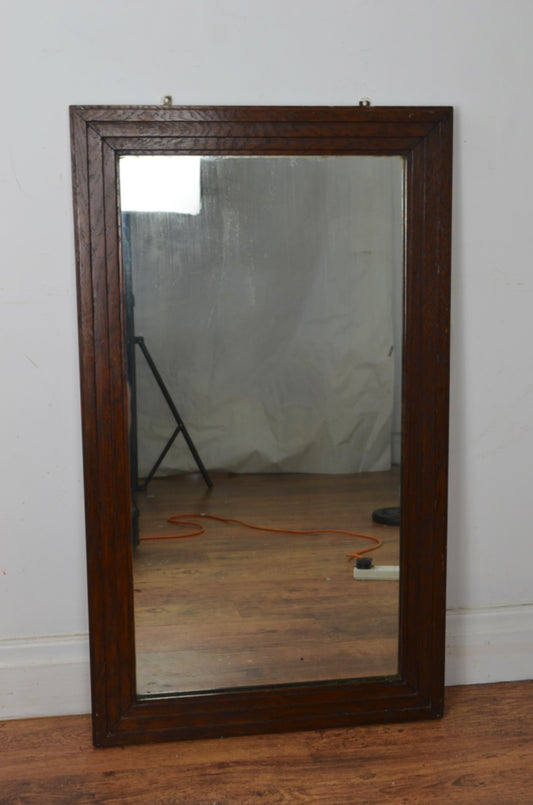 Antique Mahogany Mirror
