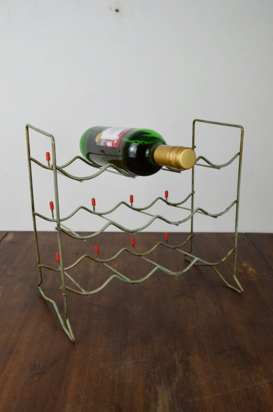 Vintage Atomic Wine Rack