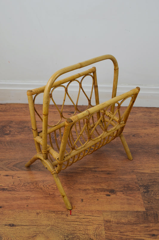 Rattan Magazine Rack