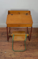 Vintage Children Desk & Chair