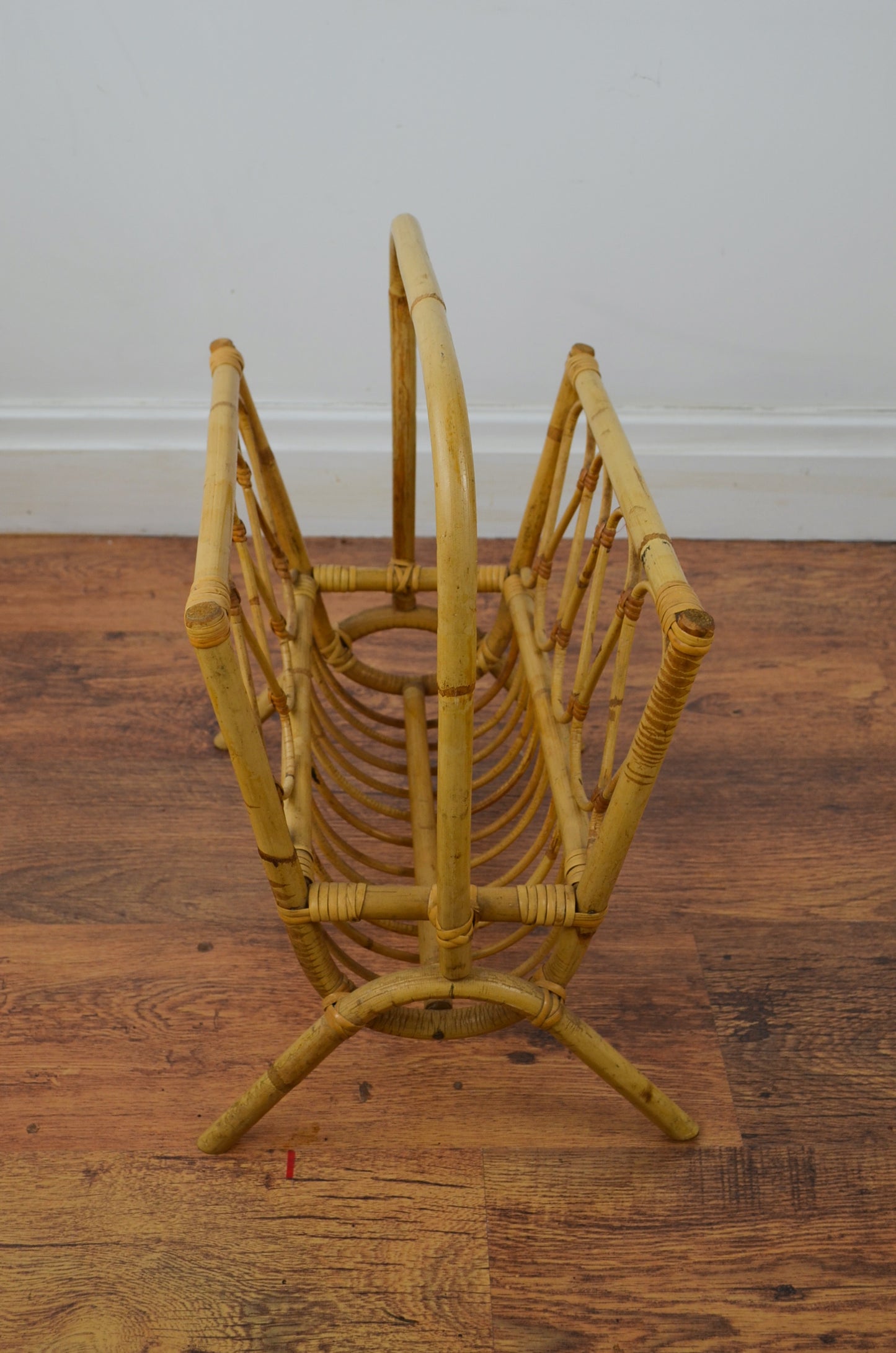 Rattan Magazine Rack