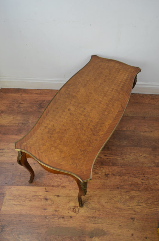 French Parquetry Coffee Table
