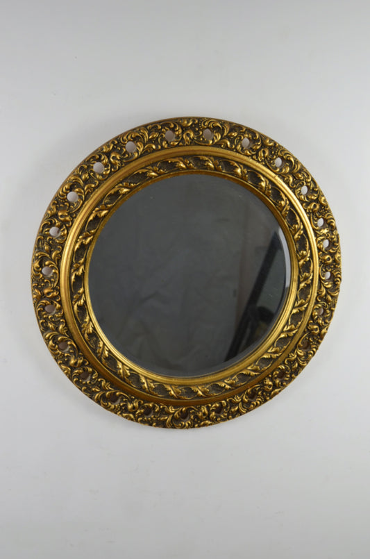 Vintage Circular Mirror