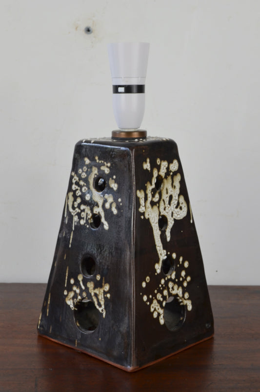 Vintage Pottery Lamp