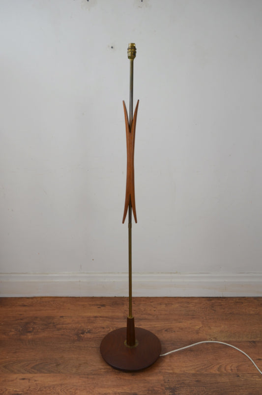 Mid Century Matching Floor & Table Lamp