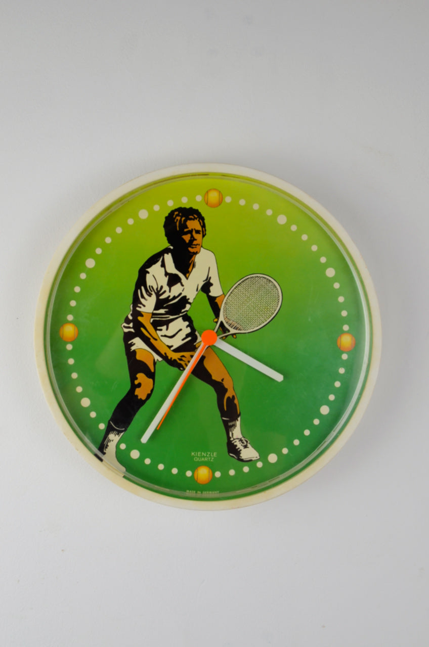 Vintage Tennis Wall Clock