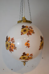 Vintage Sphere/Globe Pendant Light