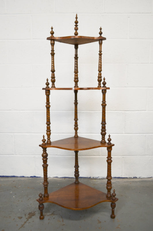 Antique Mahogany Whatnot