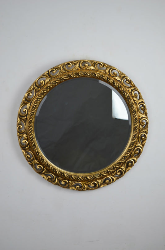 Vintage Circular Mirror