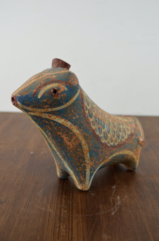 Ancient Greek Style Pottery Bull
