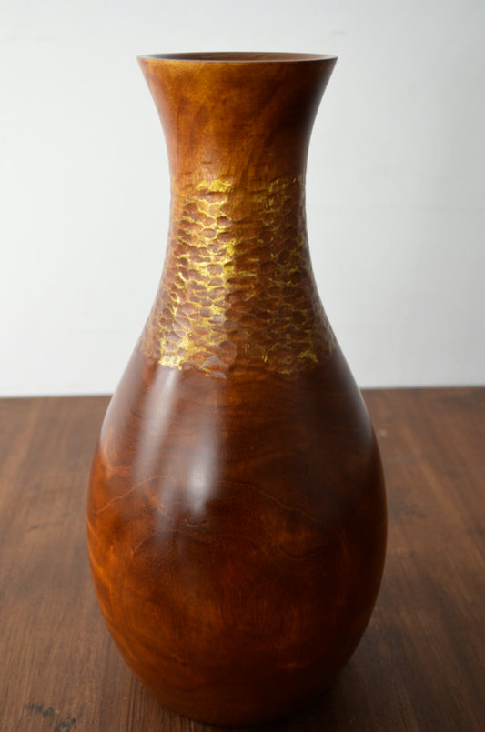 Vintage Hardwood Vase